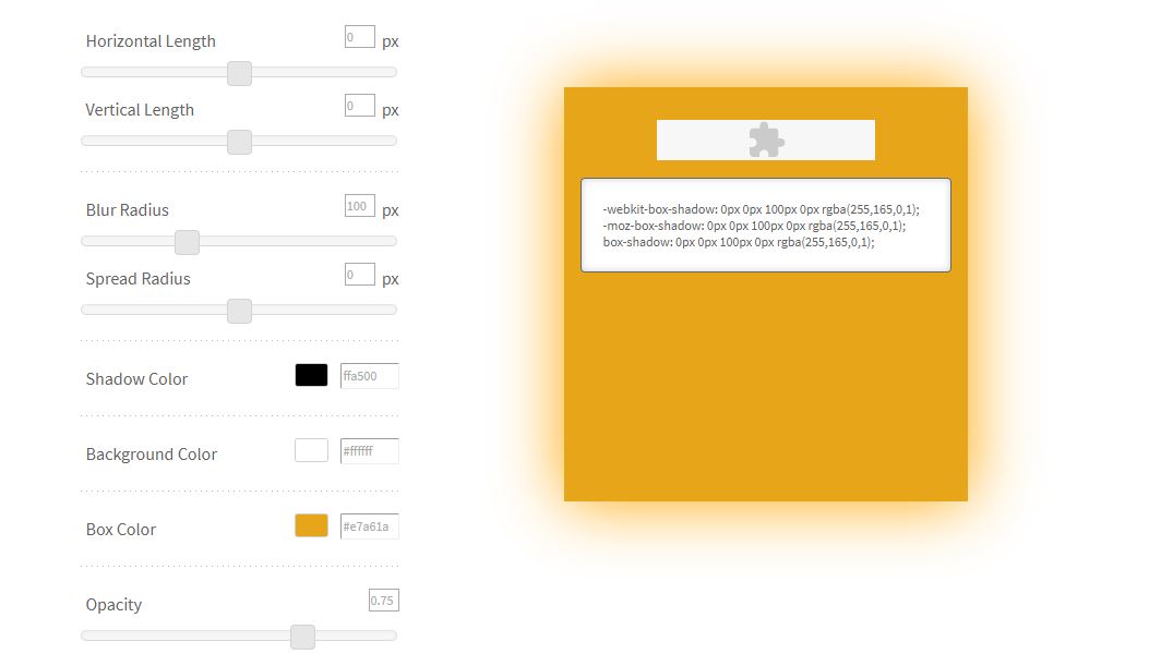 css generator -