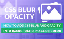 Background Image Color Overlay  Create a Filter Look with CSS 