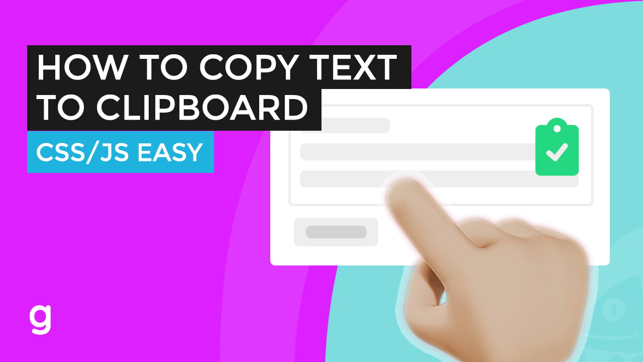How To Copy Text to Clipboard