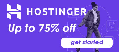 Up to 75% off Hosting - Hostinger