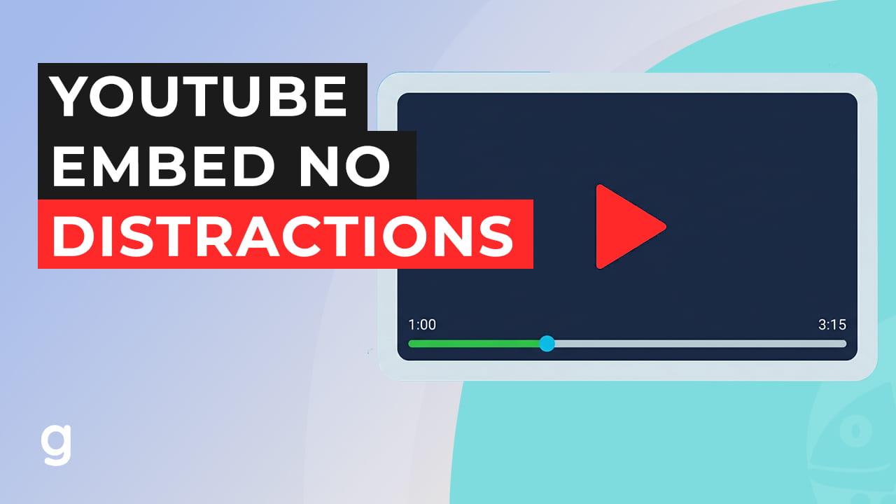 How to Embed YouTube Videos Without the Logo, Title, or Related Videos How to Embed YouTube Videos Without the Logo, Title, or Related Videos